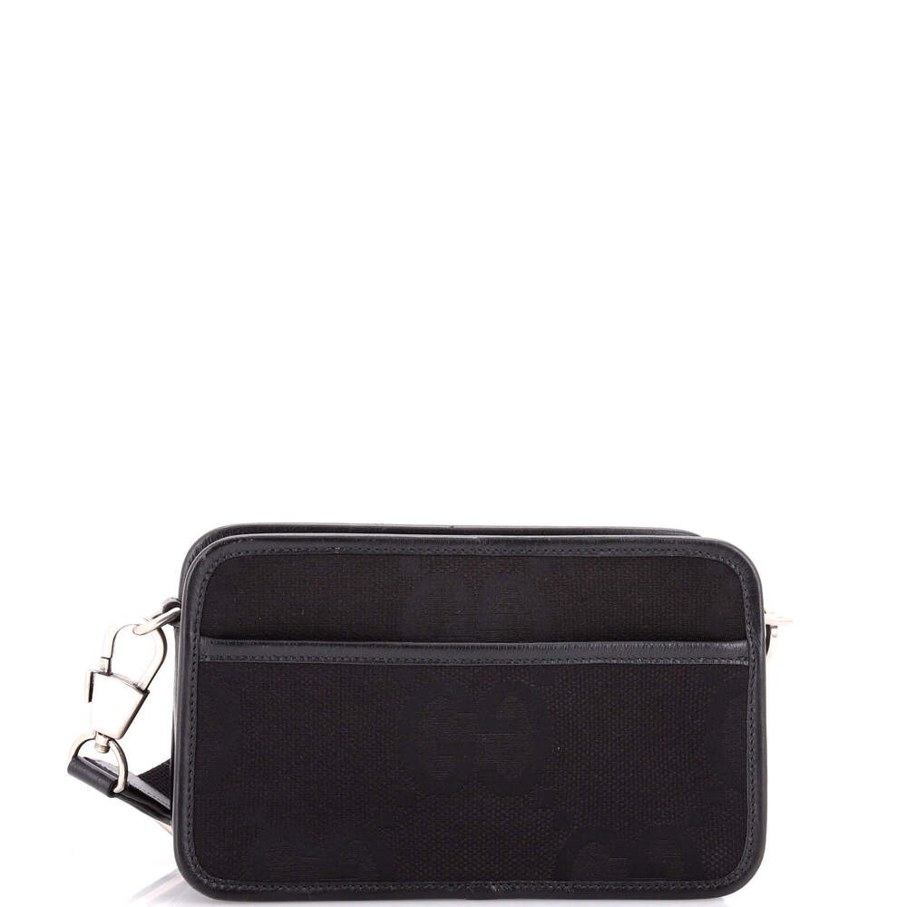 Gucci Mini Camera Bag Jumbo GG Canvas